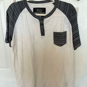 White and black fancy shirt